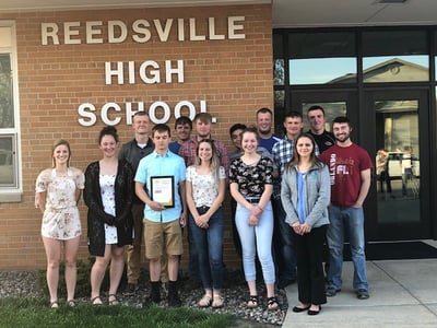 Reedsville high school youth apprenticeship students