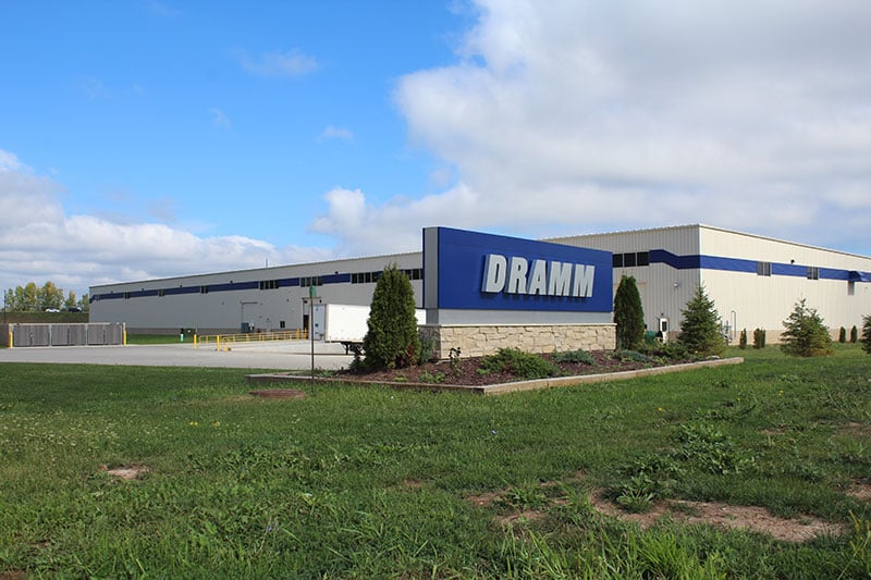 Dramm Corporation Sign