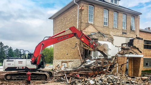 St. John-St. James Evangelical Lutheran School demolition | A.C.E. Building Service