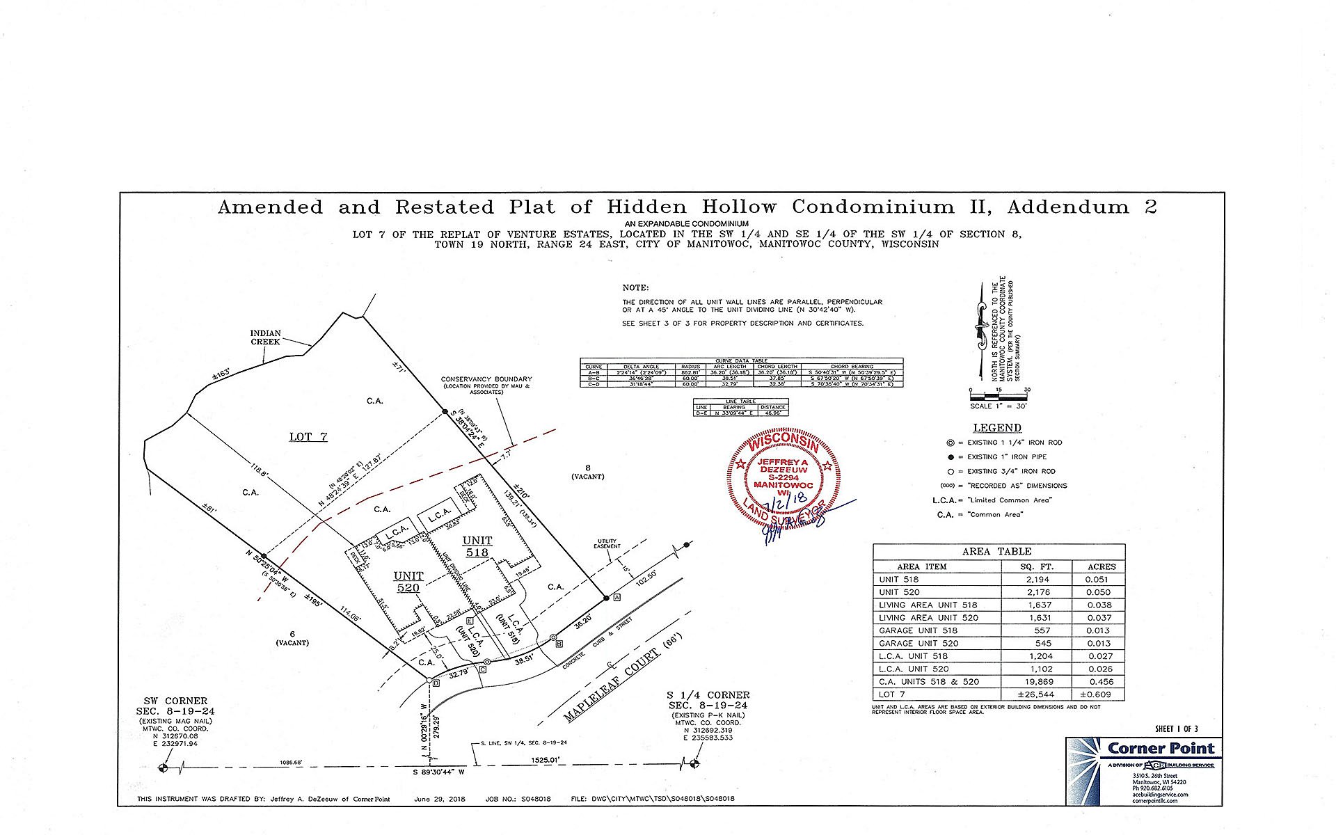 Hidden Hollow Amended and Restated Addendum | ACE Building Service