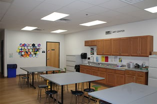 Art Room at the Boys and Girls Club of Manitowoc County