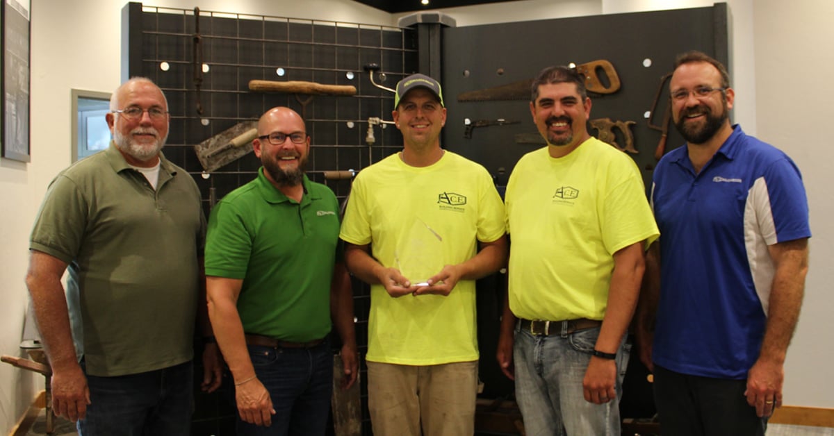 A.C.E. Building Service’s Jameson Free Wins ABC of Wisconsin's Apprentice of the Year Award