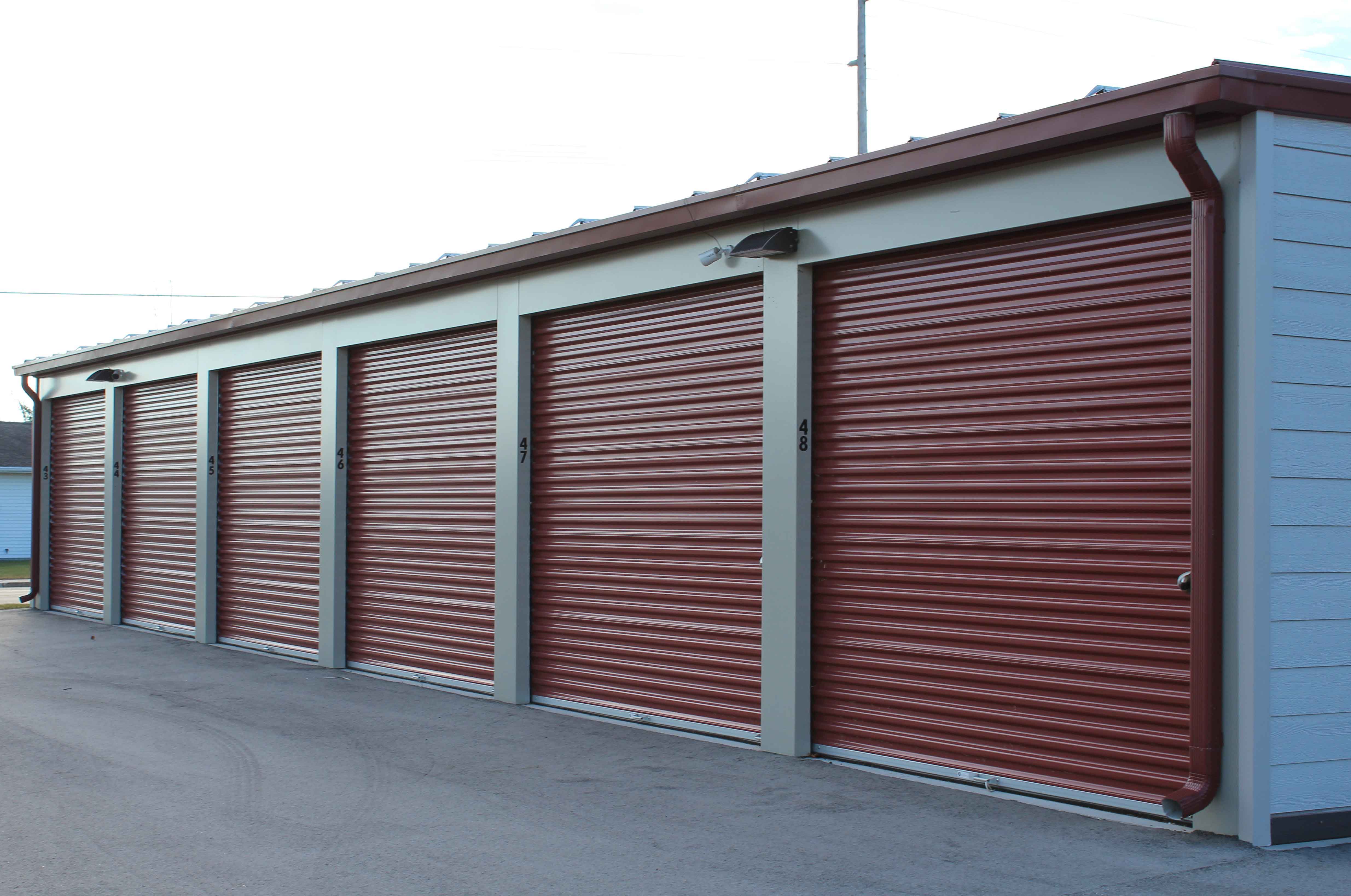Butler Manufacturing pre-engineered metal buildings storage angled exterior shot