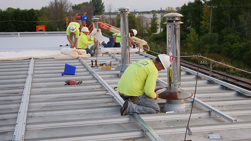 Ace roof installation