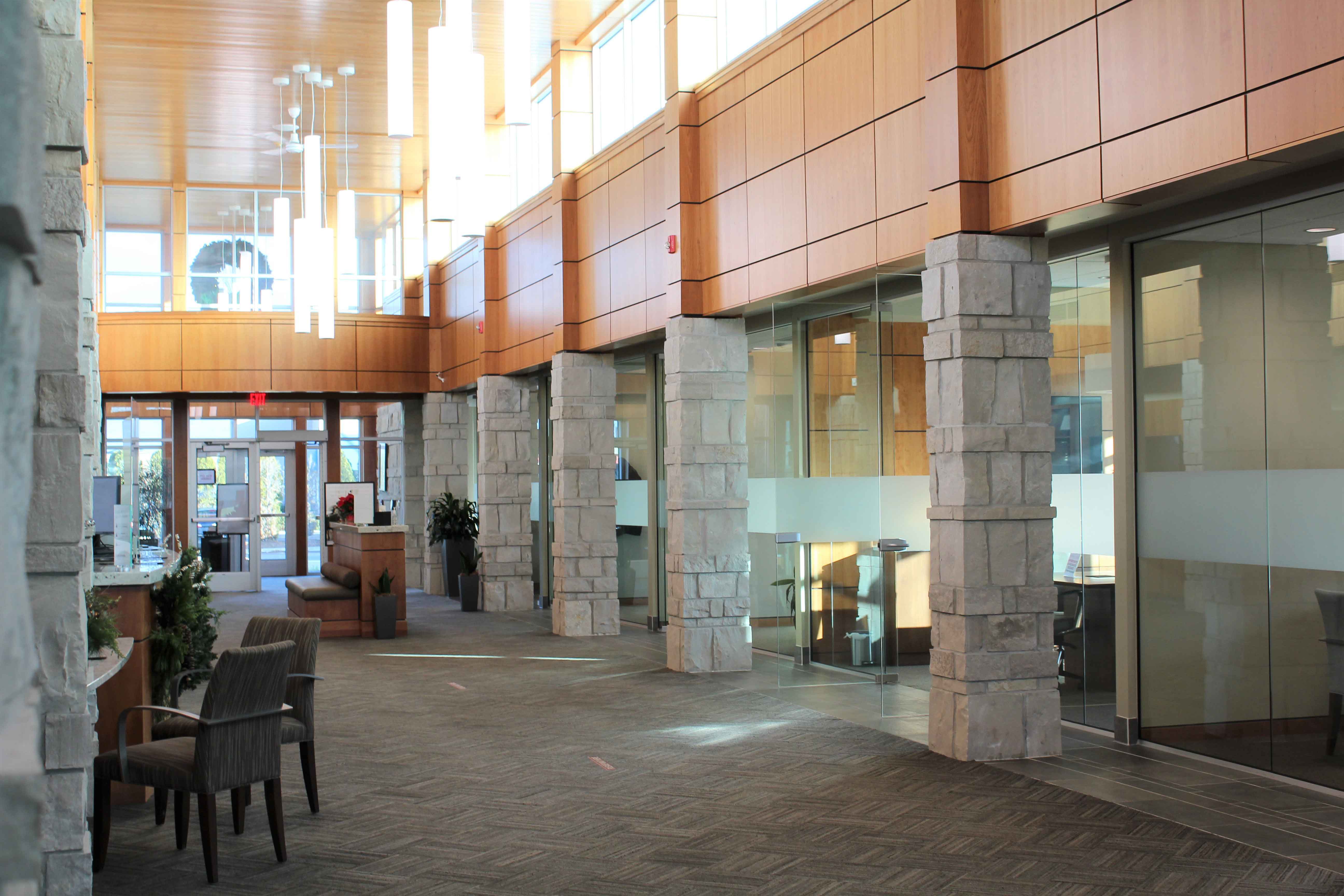 Bank First National - Grand Chute, WI - Interior space