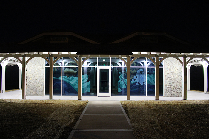 Blue Rail Lighthouse Pavilion