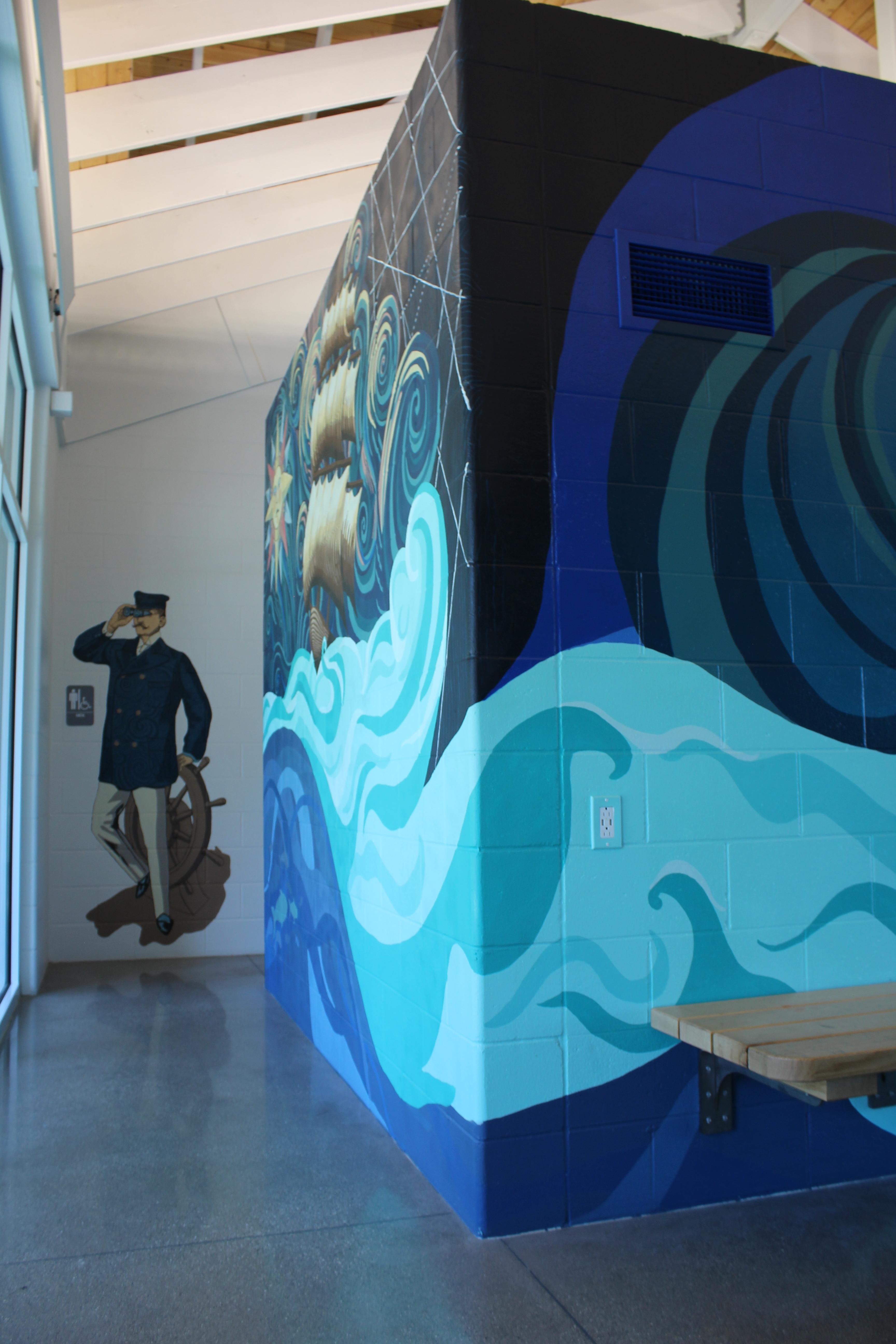 Blue Rail Lighthouse Pavilion