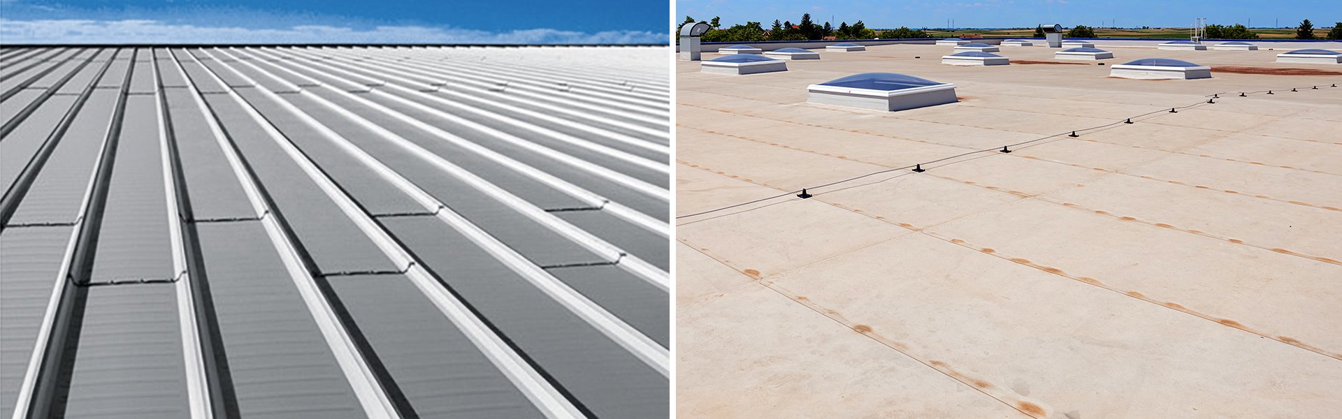 Re-Roofing: Commercial Metal Roof vs Commercial Flat Roof