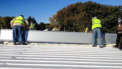 Michaels Construction Re-Roof | A.C.E. Building Service