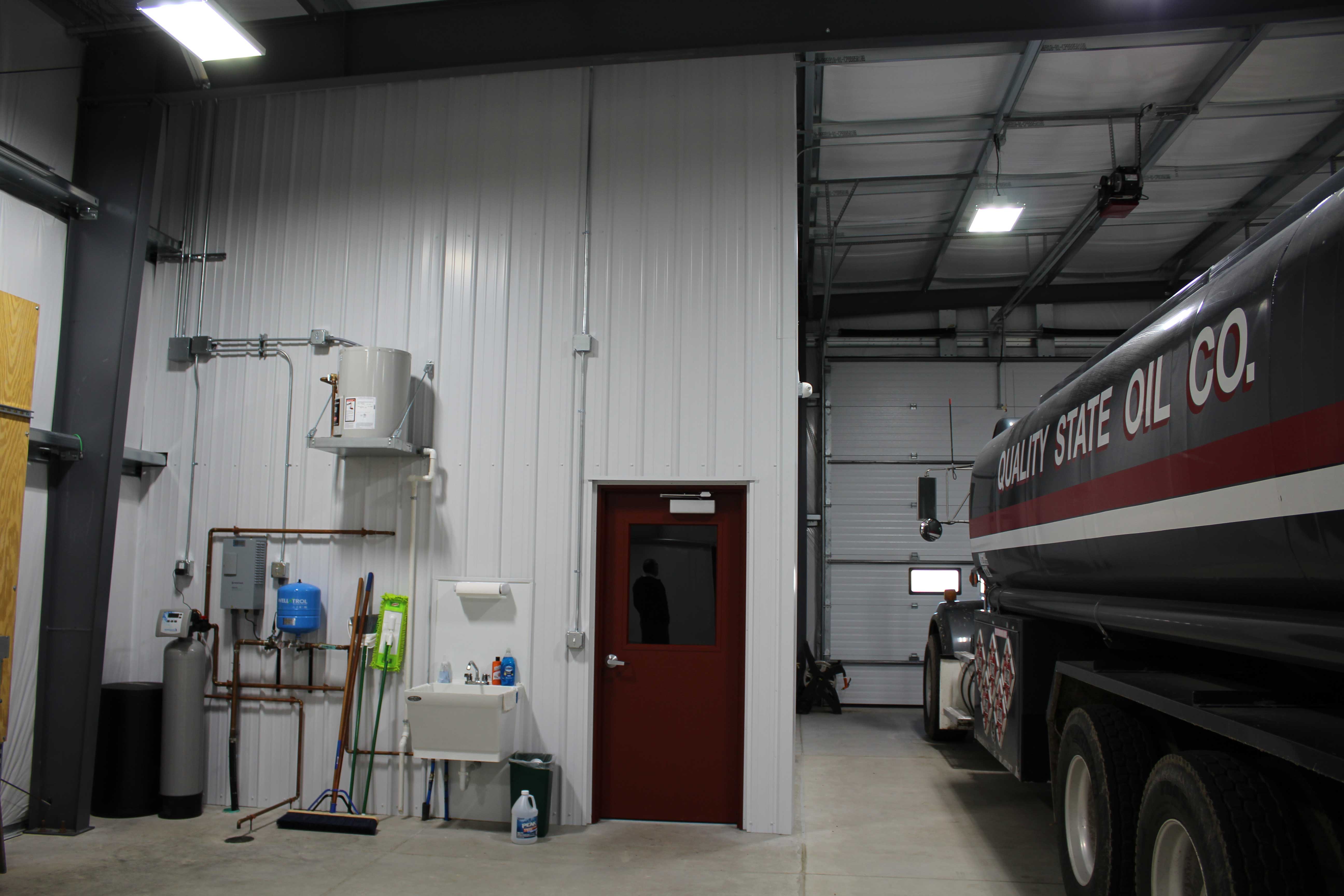 Fleet Maintenance Shop Construction Interior Shot