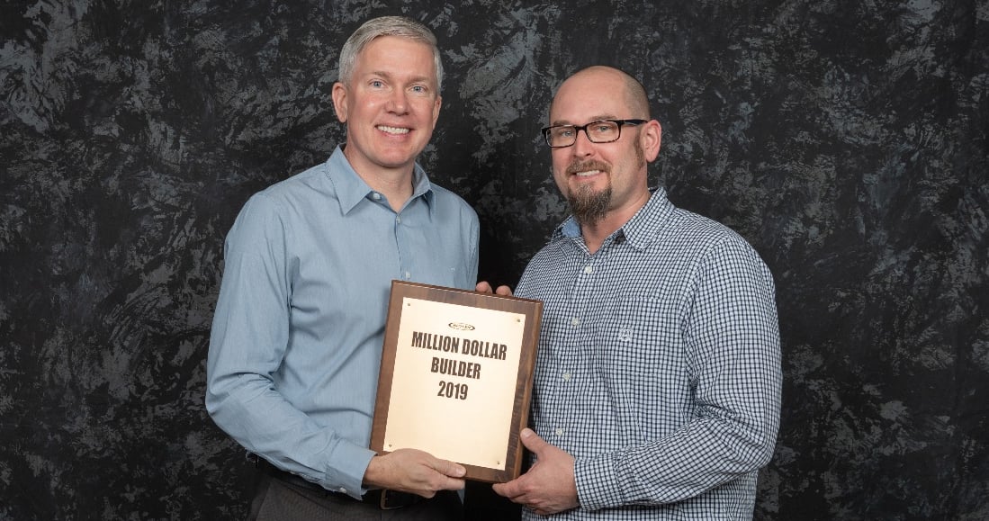 A.C.E. was recognized as a million dollar builder by Butler Manufacturing