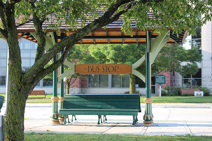 City of Manitowoc Public Bus Shelter