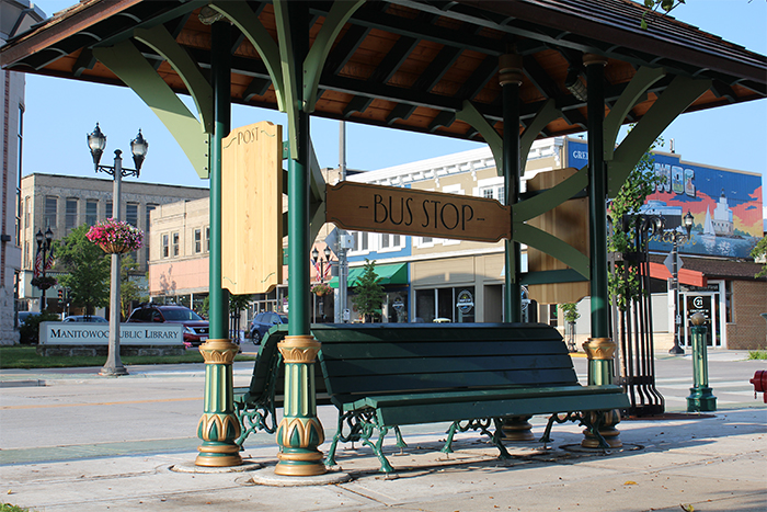 City of Manitowoc Public Bus Shelter