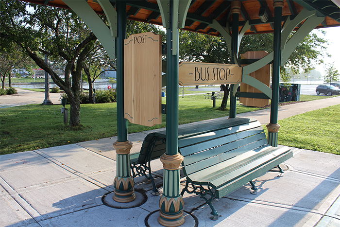 City of Manitowoc Public Bus Shelter