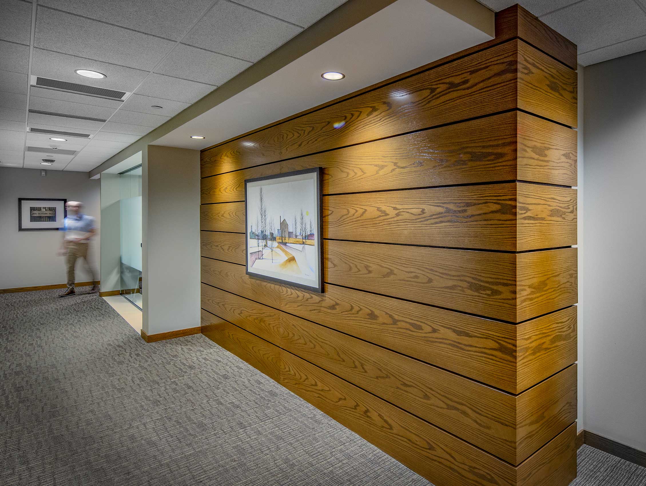 Bank First Manitowoc Feature Wall