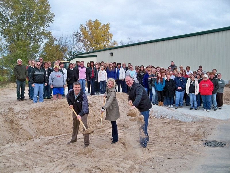 A.C.E. Building Service breaks ground on Cawley Company building project