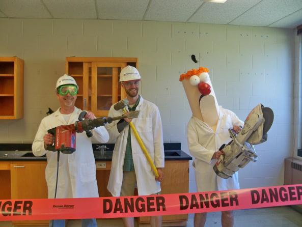 A.C.E. Building Service and Manitowoc Lutheran High School kick off new science rooms renovation