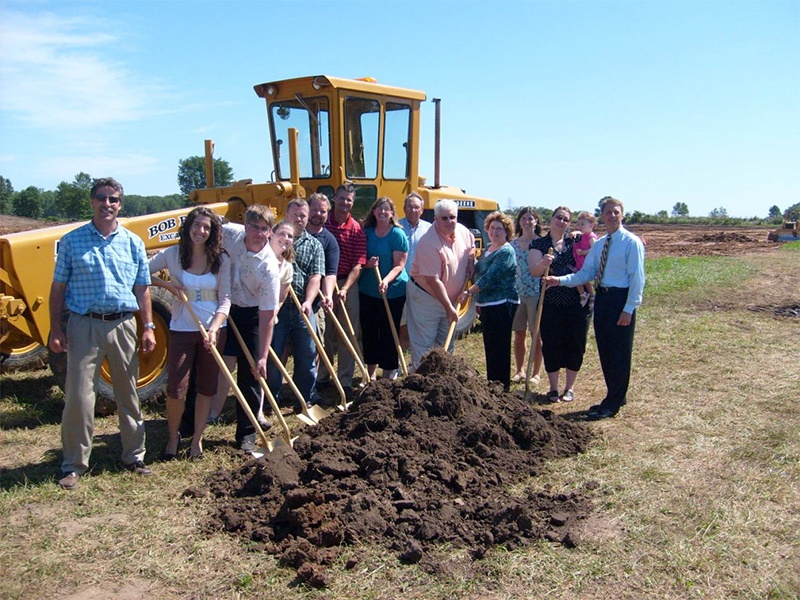 Stecker Machine holds groundbreaking for new 81,000-square-foot warehouse facility