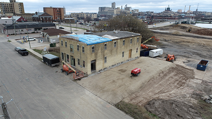 Exterior In Progress