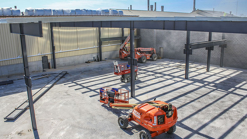 Wisconsin Aluminum Foundry Expansion | ACE Building Service | Manitowoc, Wisconsin