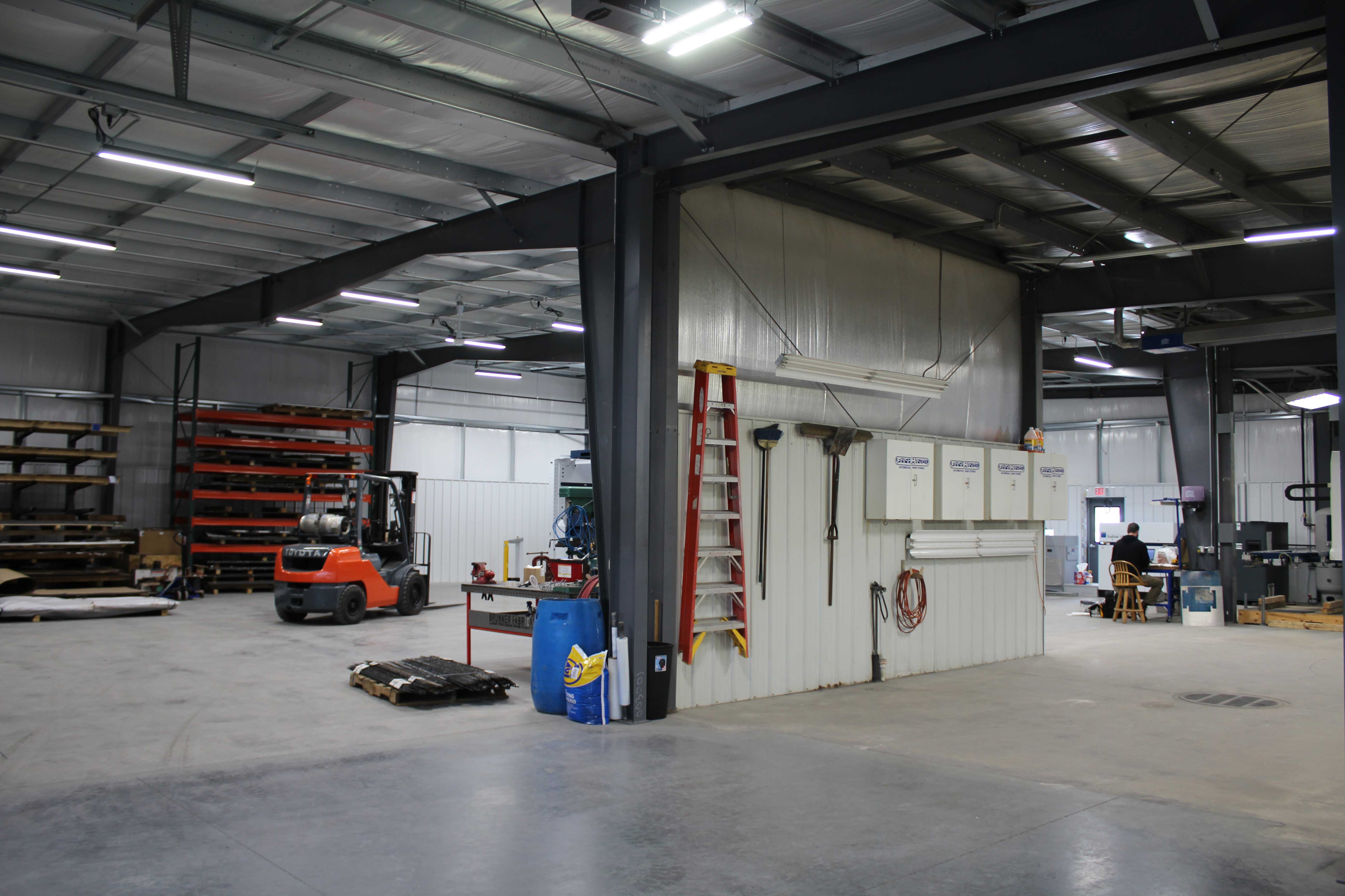 finished interior The Brunner Fabrication