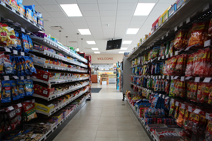 convenience store construction project