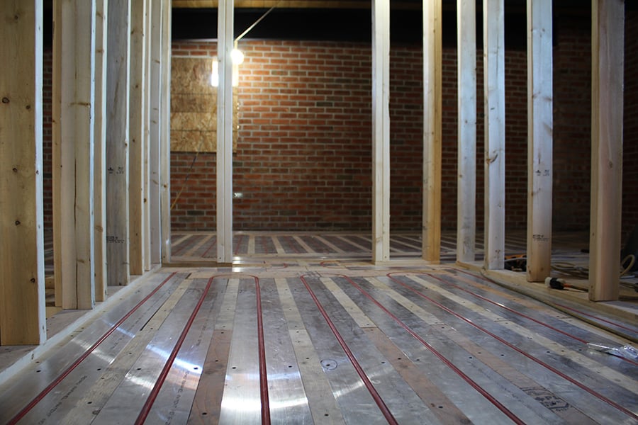 commercial building turned into private residence